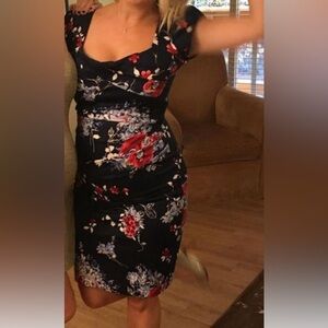 Stop Staring fitted dress with ruching in all the right places